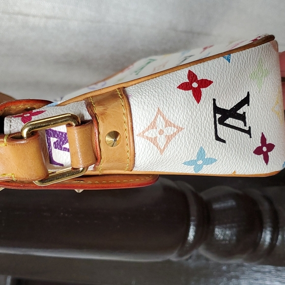 Louis Vuitton  Sologne White Multicolor Crossbody - Picture 5 of 16